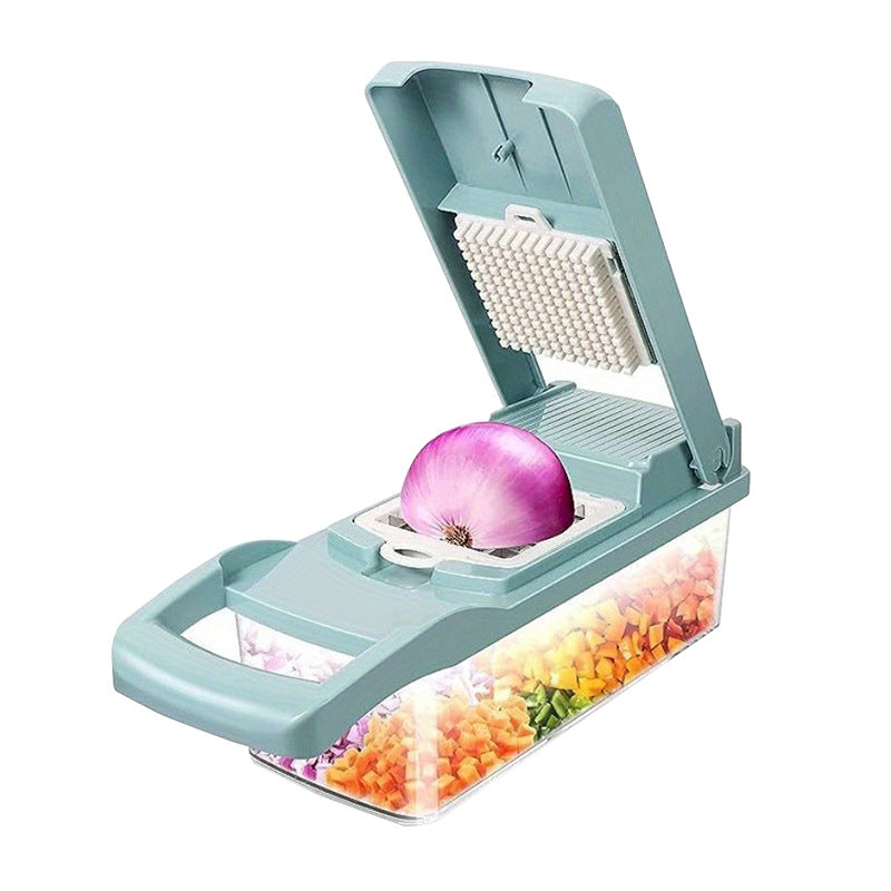 16-Piece Multifunctional Vegetable Chopper Dicer Grater Set