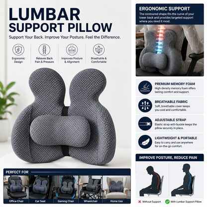 Lumbar Support Pillow