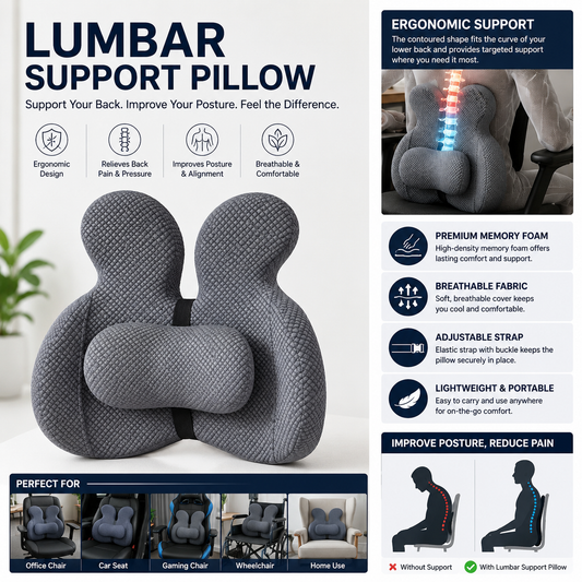 Lumbar Support Pillow