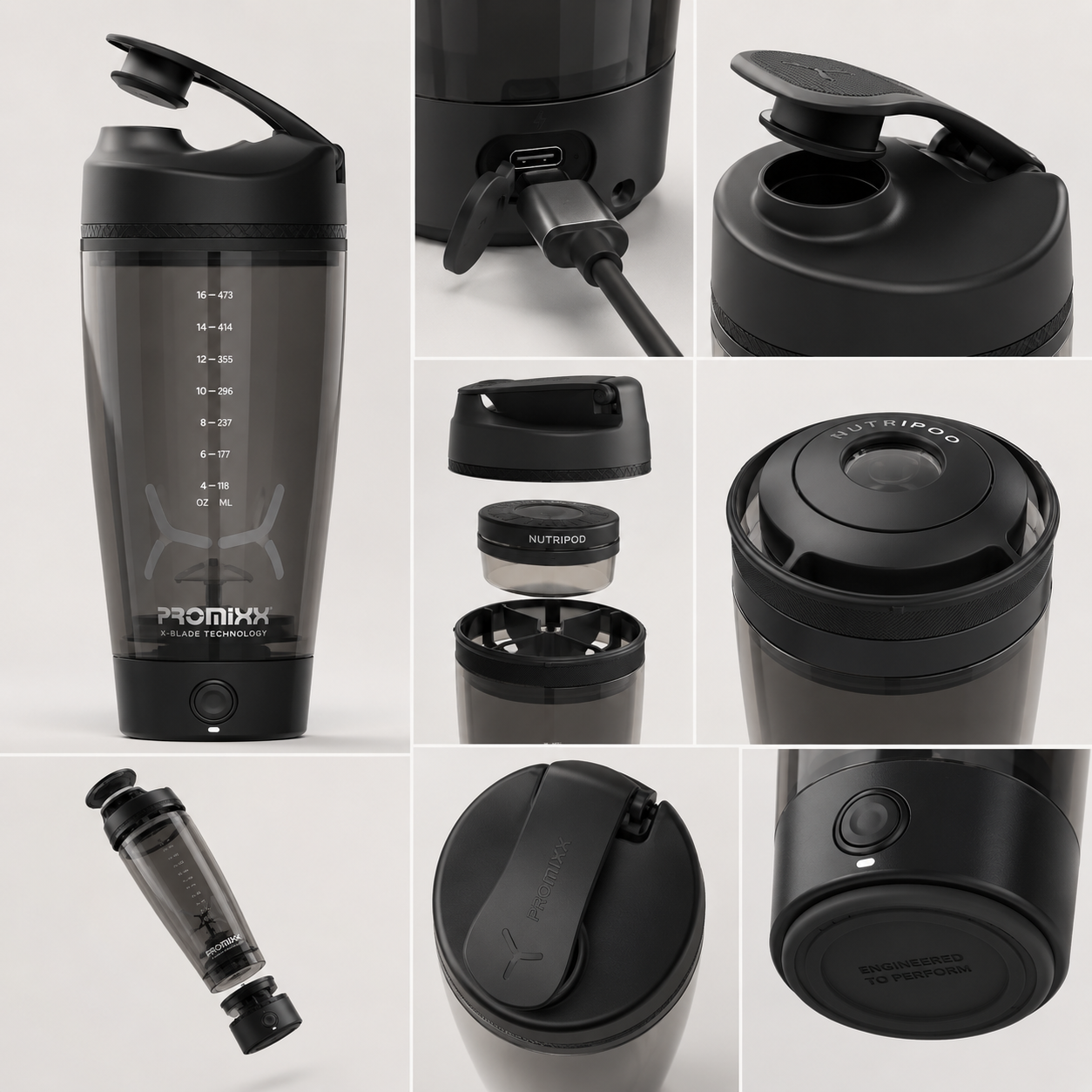 Electric Shaker Bottle