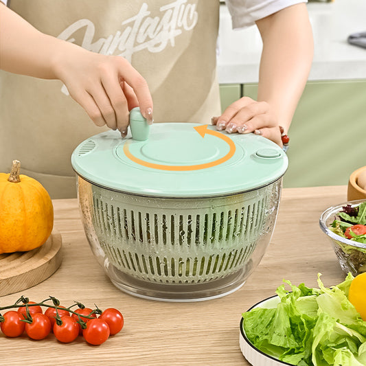 Multifunctional Vegetable Salad Dehydrator and Cutter