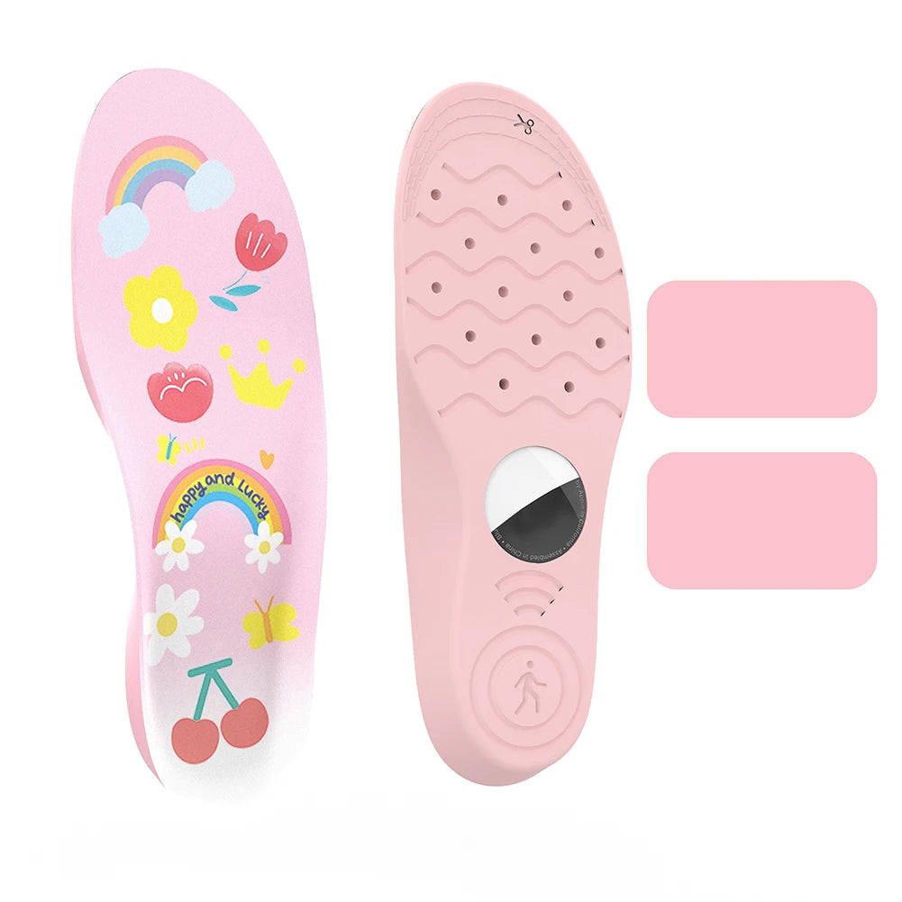 Insoles for Airtag Protective Cover Securely Mounted Shoe Inserts Shoe Insoles for Elders and Kids GPS Tracker Device Case